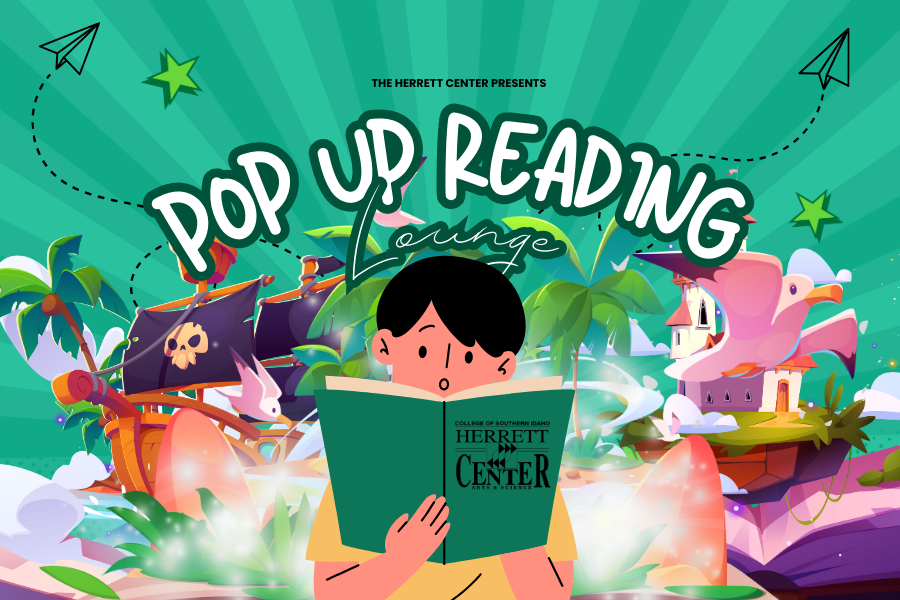 Young boy reading a book 