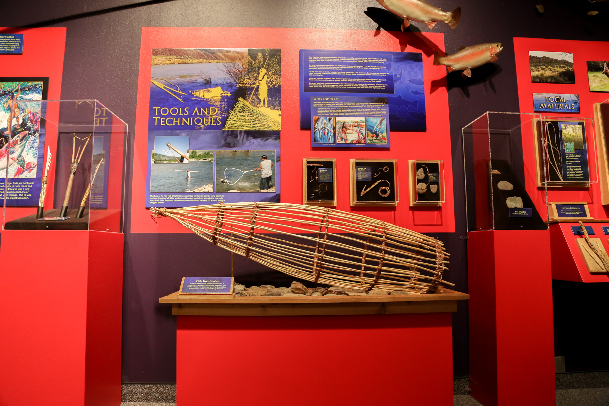 Fishing tools used by the Native Americans of Ancient Idaho